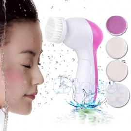 5 in 1 Electric Facial Cleanser Wash Face Cleaning Machine Skin Pore Cleaner Body Cleansing Massage Beauty Massager Clean Tools