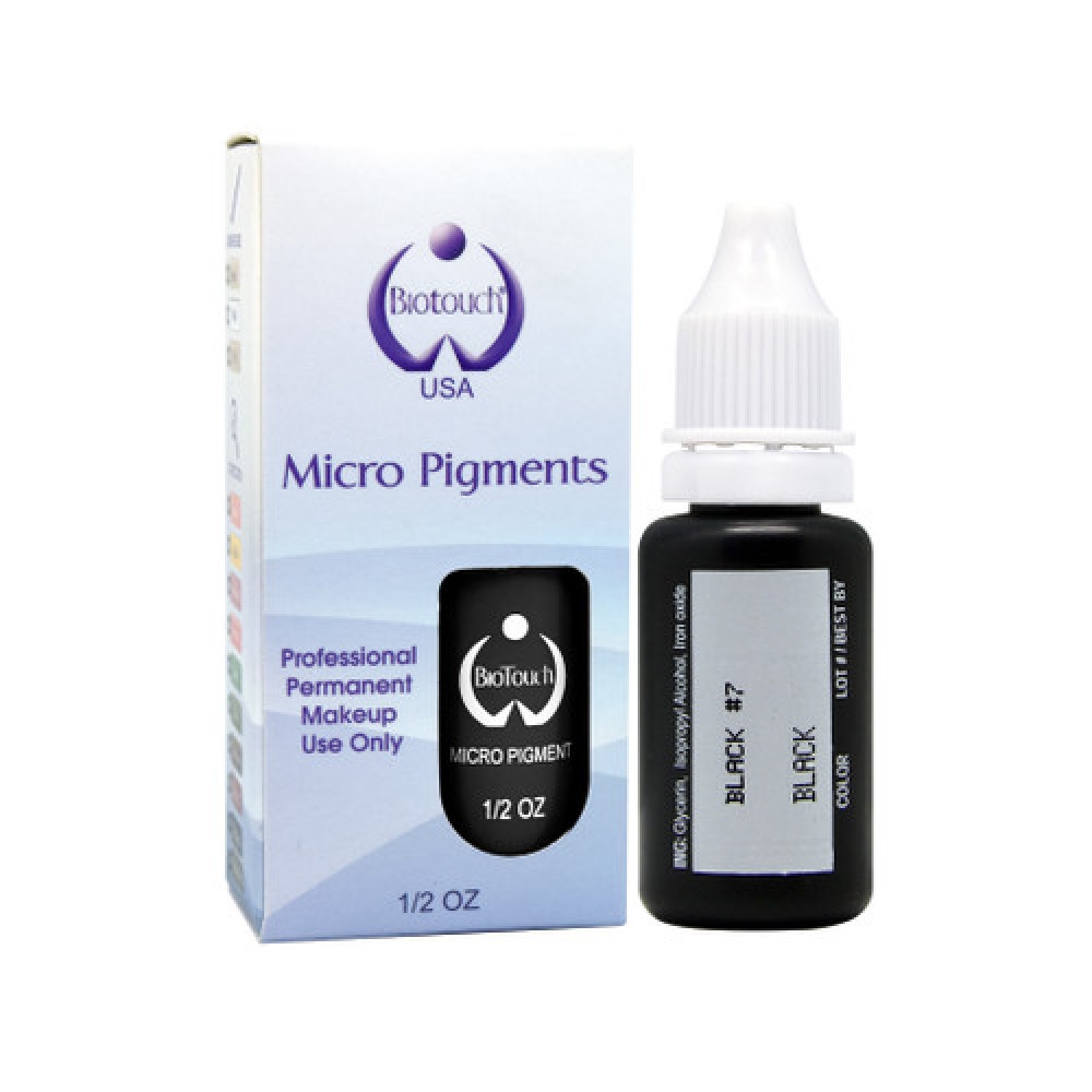 Black Micro Pigment 15mL (BioTouch) SİYAH