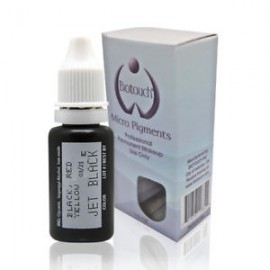 Jet Black Micro Pigment 15mL (BioTouch) KOYU SİYAH