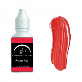 Iglo Permanent Makeup Paint 15 mL (Rouge Red)