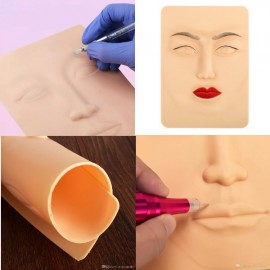 3D Kalıcı Makyaj Microblading Surat Kabartma Lateksi (Deri)