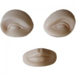 Eye Brow Lip 3-pack (3-Dimensional Head Is Suitable)