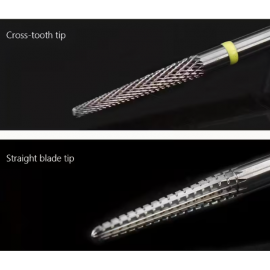 Elektrikli Törpü Ucu - Freze Ucu Çelik ince 2li