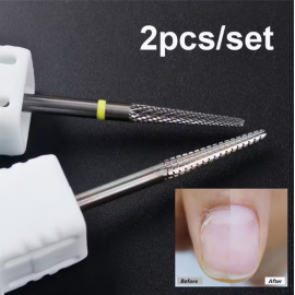 Elektrikli Törpü Ucu - Freze Ucu Çelik ince 2li