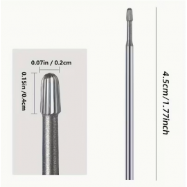 Elektrikli Törpü Ucu - Freze Ucu Çelik ince