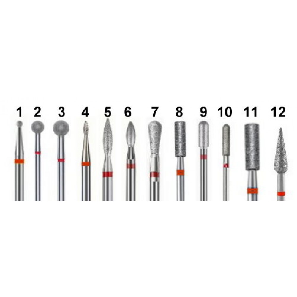 Elektrikli Törpü Ucu - Freze Ucu Elmas -1 Adet