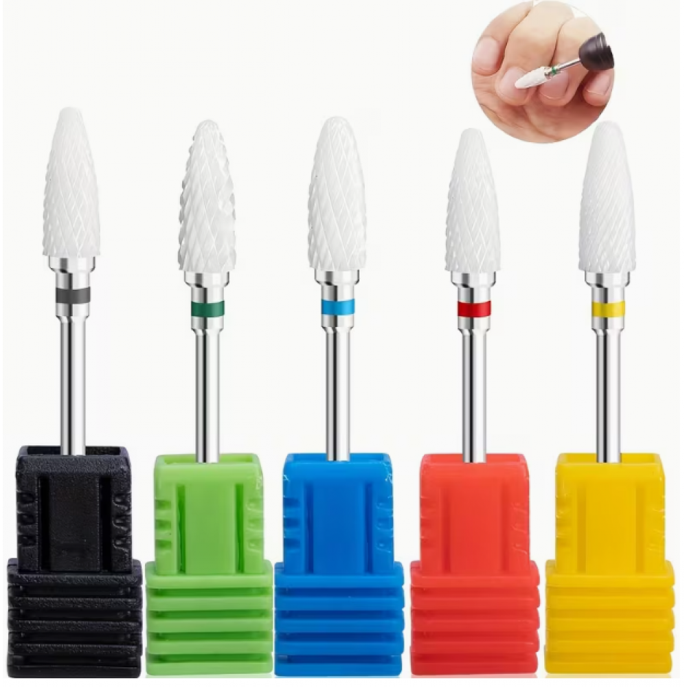 Elektrikli Törpü Ucu - Freze Ucu Seramik (Tombul)