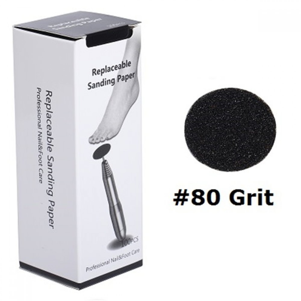 Nail foot file head  25mm