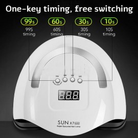 SUN X7 MAX 220 W 57 LED UV LED MACHINE PERMANENT NAIL DRYER