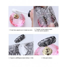 Folyo Yapıştırıcı - Nail Art Foil Glue