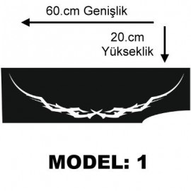 Simli Dövme Şablonları - Büyük Model