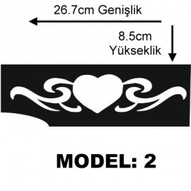 Simli Dövme Şablonları - Büyük Model