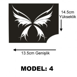 Simli Dövme Şablonları - Büyük Model