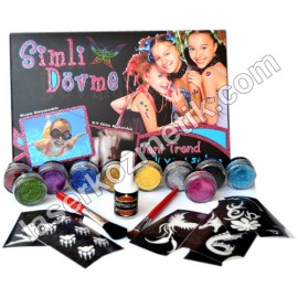 Glitter Tattoo Kit - Set-1