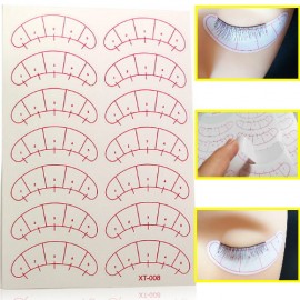 Six Pad Paper Lashes - 14pcs