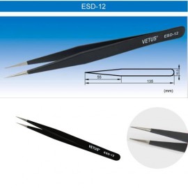 Eyelash Tweezers (Straight) 1.Quality