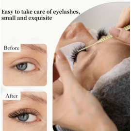 İpek Kirpik İçin çelik tarak - 2li