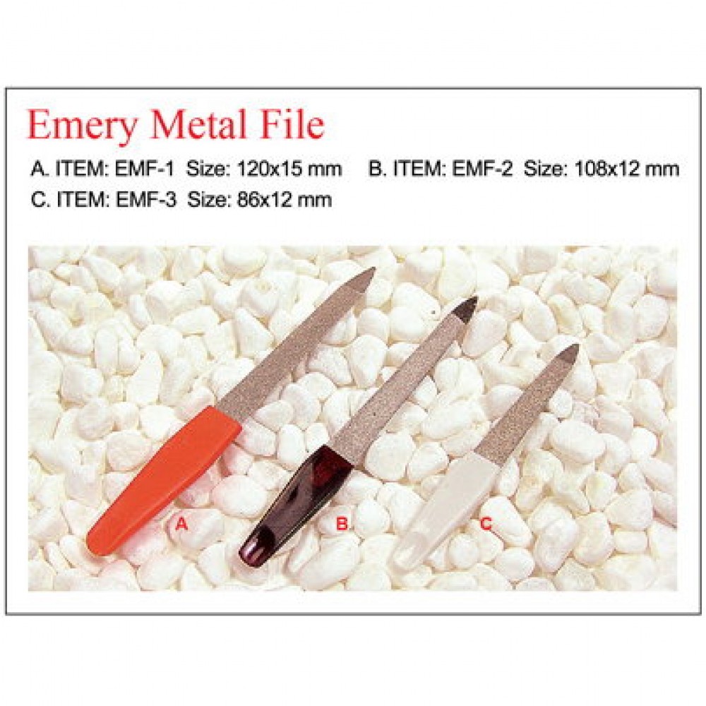 Metal Nail Files 3 Model [EMF]