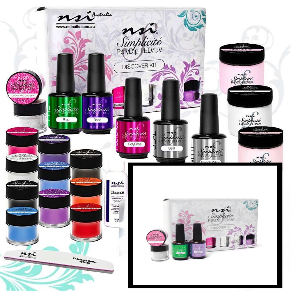 Set of false nails dipping syste 2 [nsi-dip-set2]