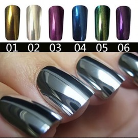 Nail Decoration Powders - Mirror Effek
