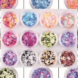 12 Color NAIL ART MATERIALS