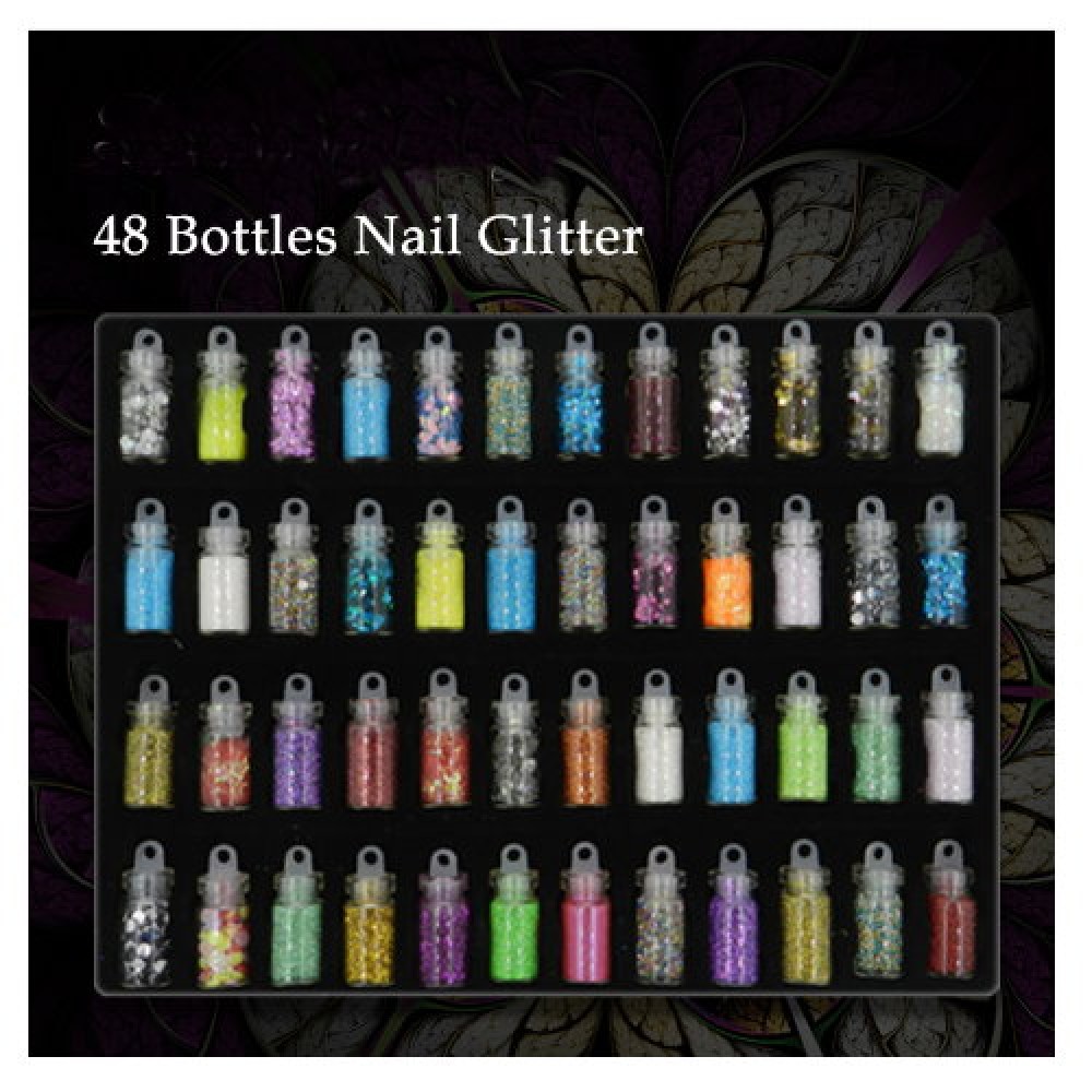 48 Color NAIL ART MATERIALS