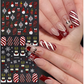 Tırnak Sticker (noel)-12sayfa