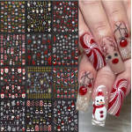 Tırnak Sticker (noel)-12sayfa