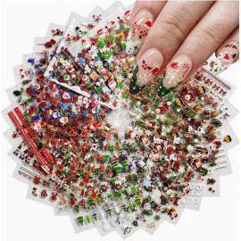 Tırnak Sticker (noel)-30sayfa