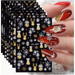 Tırnak Sticker (noel)-8sayfa